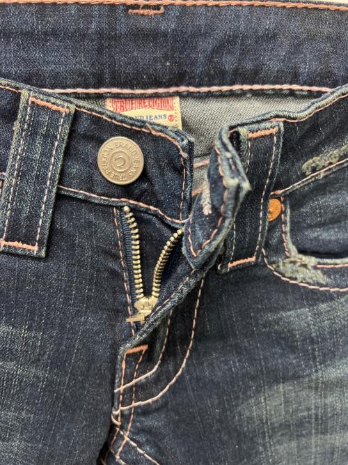 TRUE RELIGION（トゥルー レリジョン）TRUE RELIGION (トゥルー レリジョン) デニムパンツ インディゴ サイズ:２３の古着・服飾アイテム