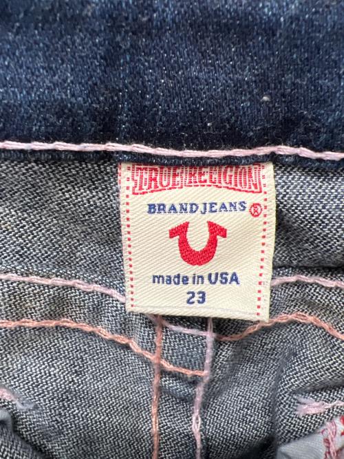 TRUE RELIGION（トゥルー レリジョン）TRUE RELIGION (トゥルー レリジョン) デニムパンツ インディゴ サイズ:２３の古着・服飾アイテム