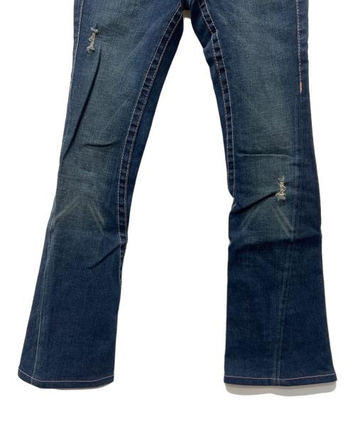 TRUE RELIGION（トゥルー レリジョン）TRUE RELIGION (トゥルー レリジョン) デニムパンツ インディゴ サイズ:２３の古着・服飾アイテム