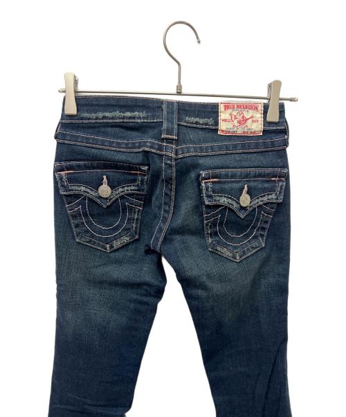 TRUE RELIGION（トゥルー レリジョン）TRUE RELIGION (トゥルー レリジョン) デニムパンツ インディゴ サイズ:２３の古着・服飾アイテム