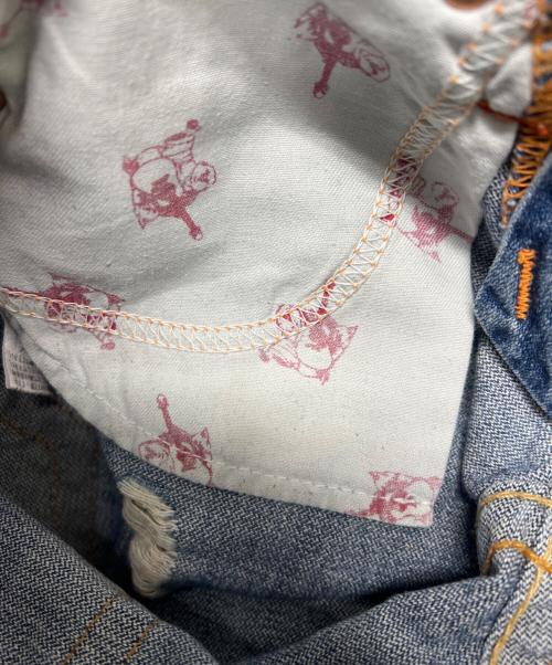 TRUE RELIGION（トゥルー レリジョン）TRUE RELIGION (トゥルー レリジョン) ダメージフレアデニム インディゴ サイズ:23の古着・服飾アイテム
