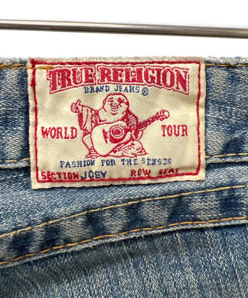 TRUE RELIGION（トゥルー レリジョン）TRUE RELIGION (トゥルー レリジョン) ダメージフレアデニム インディゴ サイズ:23の古着・服飾アイテム
