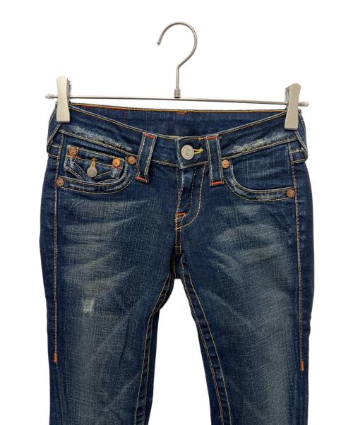 TRUE RELIGION（トゥルー レリジョン）TRUE RELIGION (トゥルー レリジョン) フレアデニムパンツ インディゴ サイズ:２４の古着・服飾アイテム