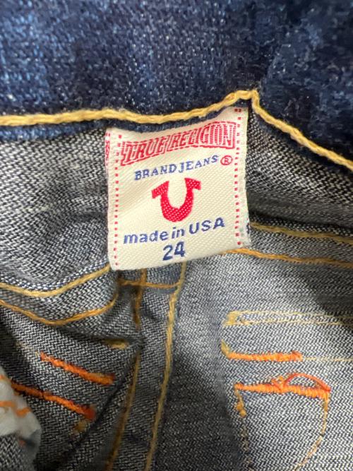 TRUE RELIGION（トゥルー レリジョン）TRUE RELIGION (トゥルー レリジョン) フレアデニムパンツ インディゴ サイズ:２４の古着・服飾アイテム