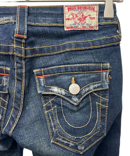 TRUE RELIGION（トゥルー レリジョン）TRUE RELIGION (トゥルー レリジョン) フレアデニムパンツ インディゴ サイズ:２４の古着・服飾アイテム