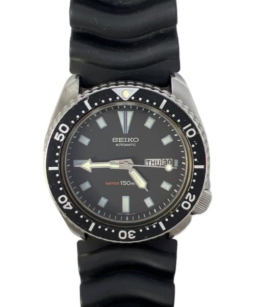 SEIKO（セイコー）SEIKO (セイコー) ダイバー ブラックの古着・服飾アイテム