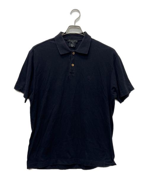 GUCCI（グッチ）GUCCI (グッチ) 半袖ポロシャツ ブラック サイズ:不明の古着・服飾アイテム