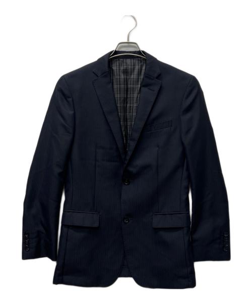 BURBERRY BLACK LABEL（バーバリーブラックレーベル）BURBERRY BLACK LABEL (バーバリーブラックレーベル) テーラードジャケット ブラック サイズ:Mの古着・服飾アイテム