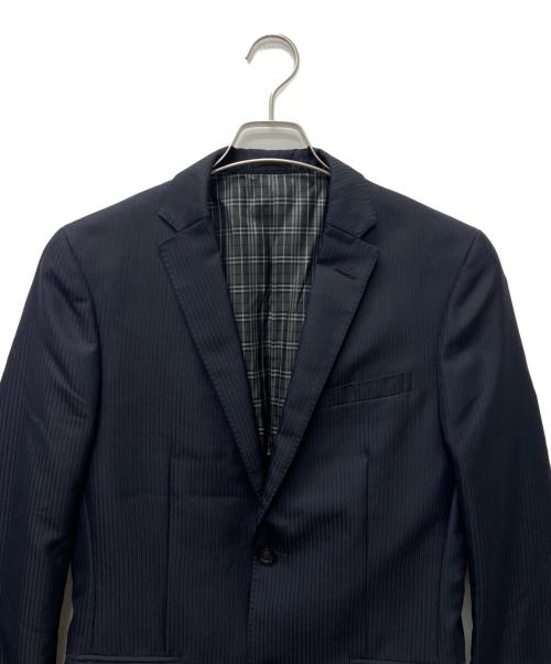 BURBERRY BLACK LABEL（バーバリーブラックレーベル）BURBERRY BLACK LABEL (バーバリーブラックレーベル) テーラードジャケット ブラック サイズ:Mの古着・服飾アイテム