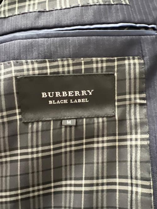 BURBERRY BLACK LABEL（バーバリーブラックレーベル）BURBERRY BLACK LABEL (バーバリーブラックレーベル) テーラードジャケット ブラック サイズ:Mの古着・服飾アイテム