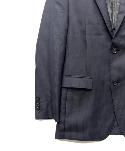 BURBERRY BLACK LABEL（バーバリーブラックレーベル）BURBERRY BLACK LABEL (バーバリーブラックレーベル) テーラードジャケット ブラック サイズ:Mの古着・服飾アイテム