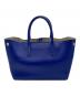 ANYA HINDMARCH (アニヤ・ハインドマーチ) ハンドバッグ スマイル ブルー：12000円