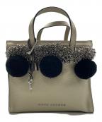 MARC JACOBSマークジェイコブス）の古着「ビーズ＆ポム ショルダーバッグ」｜ベージュ