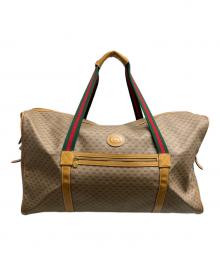 OLD GUCCI（グッチ）の古着「マイクロGG ボストンバッグ」｜ベージュ