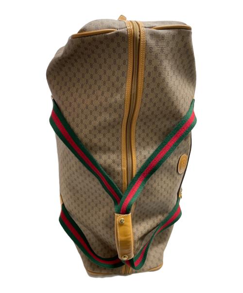 OLD GUCCI（グッチ）OLD GUCCI (グッチ) マイクロGG ボストンバッグ ベージュの古着・服飾アイテム