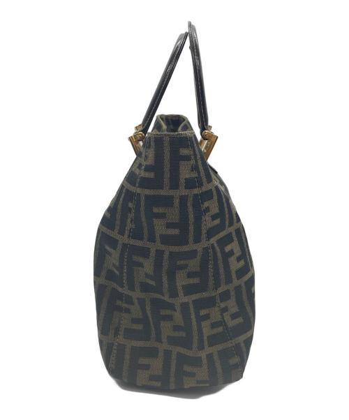 FENDI（フェンディ）FENDI (フェンディ) ズッカハンドバッグ ベージュの古着・服飾アイテム