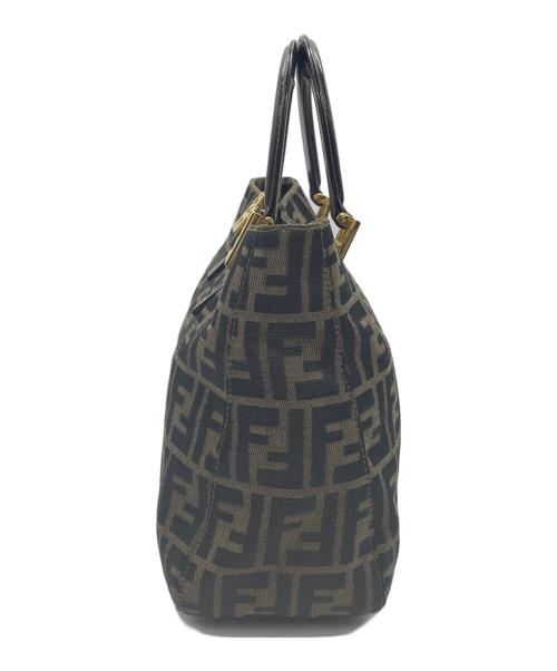 FENDI（フェンディ）FENDI (フェンディ) ズッカハンドバッグ ベージュの古着・服飾アイテム