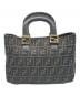 FENDI（フェンディ）の古着「ズッカハンドバッグ」｜ベージュ
