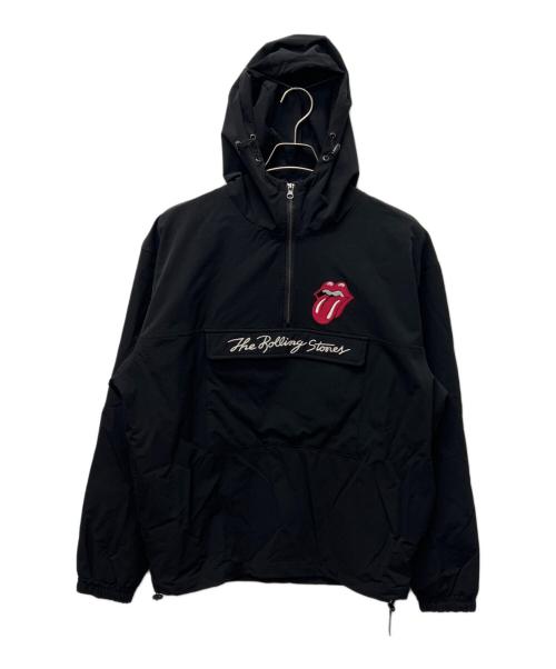 THE ROLLING STONES（ザ ローリングストーンズ）THE ROLLING STONES (ザ ローリングストーンズ) アノラックパーカー ブラック サイズ:３の古着・服飾アイテム