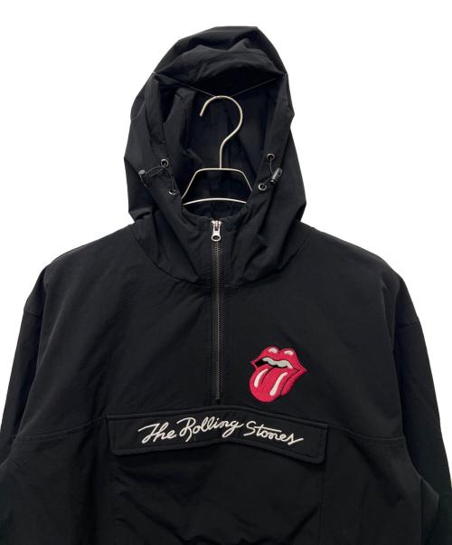 THE ROLLING STONES（ザ ローリングストーンズ）THE ROLLING STONES (ザ ローリングストーンズ) アノラックパーカー ブラック サイズ:３の古着・服飾アイテム