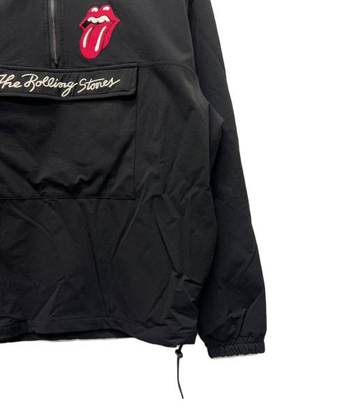 THE ROLLING STONES（ザ ローリングストーンズ）THE ROLLING STONES (ザ ローリングストーンズ) アノラックパーカー ブラック サイズ:３の古着・服飾アイテム