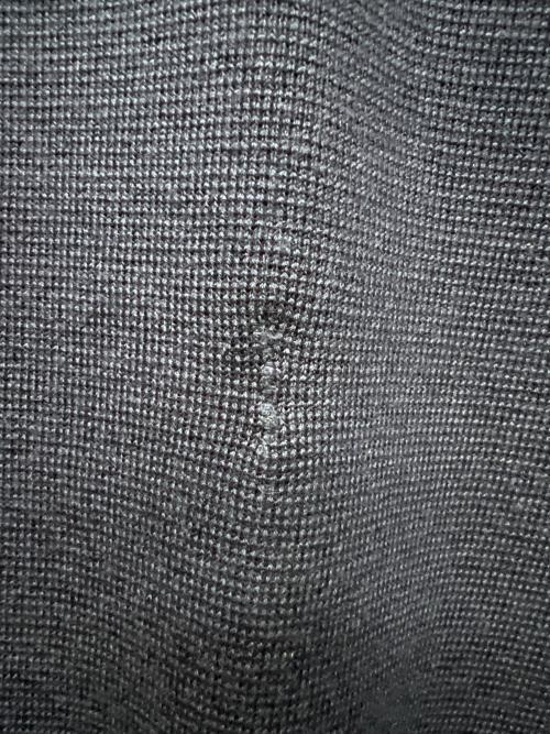 uniform experiment（ユニフォームエクスペリメント）uniform experiment (ユニフォームエクスペリメント) SLEEVE STAR CLASSIC CREW NECK KNIT ネイビー サイズ:ーの古着・服飾アイテム