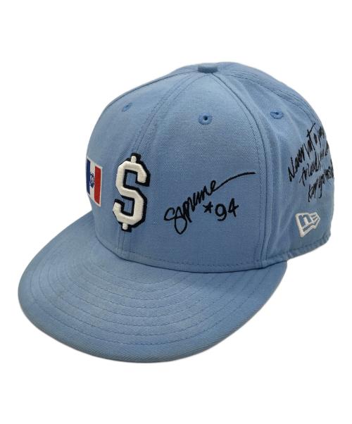 New Era（ニューエラ）New Era (ニューエラ) SUPREME (シュプリーム) キャップ スカイブルー サイズ:60.6cmの古着・服飾アイテム