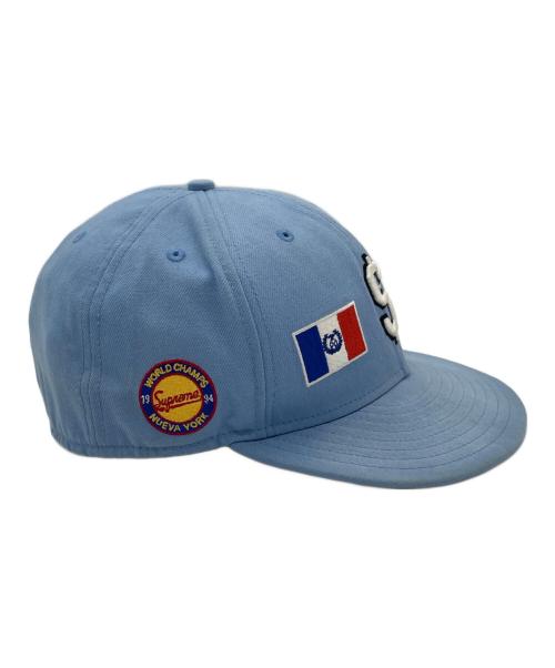 New Era（ニューエラ）New Era (ニューエラ) SUPREME (シュプリーム) キャップ スカイブルー サイズ:60.6cmの古着・服飾アイテム