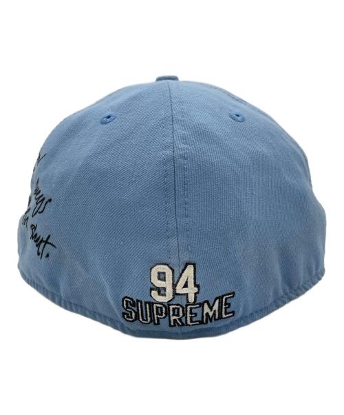 New Era（ニューエラ）New Era (ニューエラ) SUPREME (シュプリーム) キャップ スカイブルー サイズ:60.6cmの古着・服飾アイテム