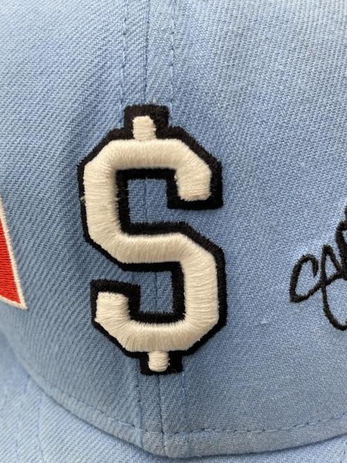 New Era（ニューエラ）New Era (ニューエラ) SUPREME (シュプリーム) キャップ スカイブルー サイズ:60.6cmの古着・服飾アイテム