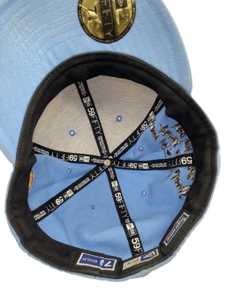 New Era（ニューエラ）New Era (ニューエラ) SUPREME (シュプリーム) キャップ スカイブルー サイズ:60.6cmの古着・服飾アイテム