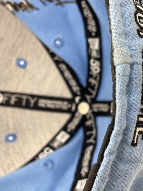 New Era（ニューエラ）New Era (ニューエラ) SUPREME (シュプリーム) キャップ スカイブルー サイズ:60.6cmの古着・服飾アイテム
