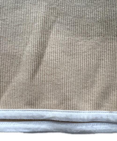 LOEWE（ロエベ）LOEWE (ロエベ) パイピングカットソー ベージュ サイズ:Mの古着・服飾アイテム