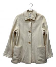 MaxMara（マックスマーラ）の古着「カシミヤ混コート」｜アイボリー