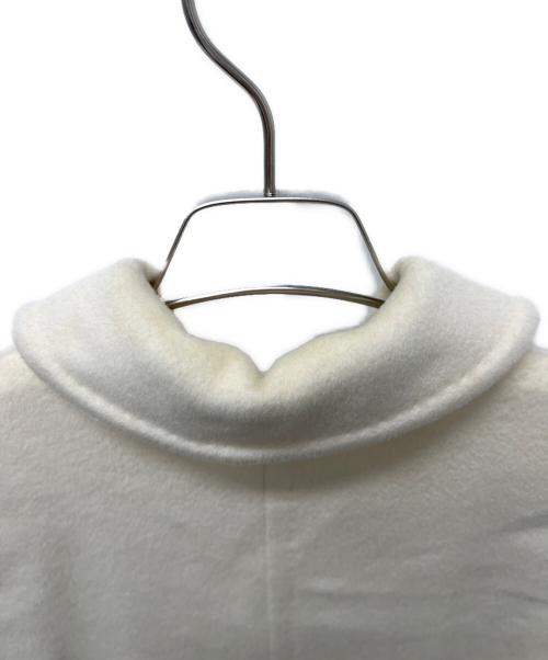 MaxMara（マックスマーラ）MaxMara (マックスマーラ) カシミヤ混コート アイボリー サイズ:42の古着・服飾アイテム