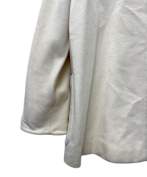 MaxMara（マックスマーラ）MaxMara (マックスマーラ) カシミヤ混コート アイボリー サイズ:42の古着・服飾アイテム