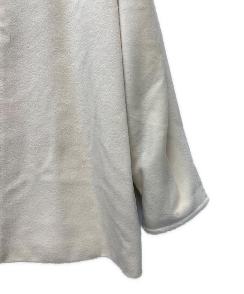 MaxMara（マックスマーラ）MaxMara (マックスマーラ) カシミヤ混コート アイボリー サイズ:42の古着・服飾アイテム