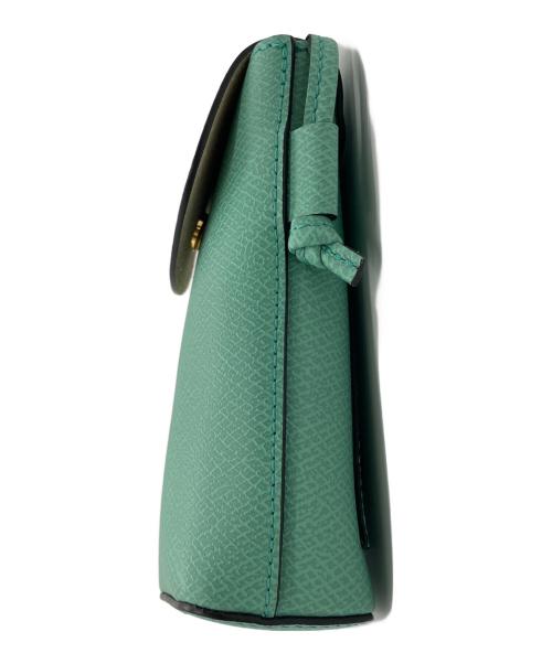 LONGCHAMP（ロンシャン）LONGCHAMP (ロンシャン) フォンポーチ 黄緑の古着・服飾アイテム