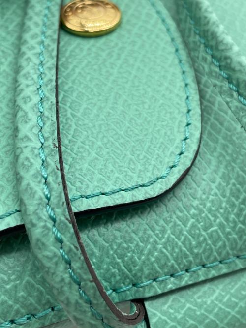 LONGCHAMP（ロンシャン）LONGCHAMP (ロンシャン) フォンポーチ 黄緑の古着・服飾アイテム