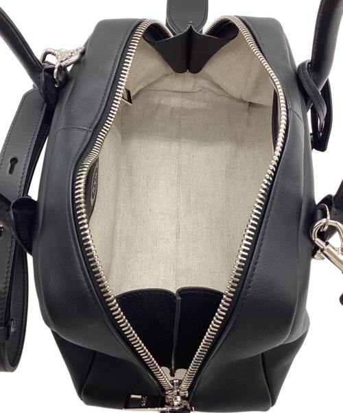 TOD'S（トッズ）TOD'S (トッズ) ダルセナ スモール 2WAYボストンバッグ ブラックの古着・服飾アイテム