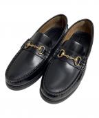PARABOOT×UNITED ARROWSパラブーツ×ユナイテッドアローズ）の古着「ビットデッキローファー」｜ブラック