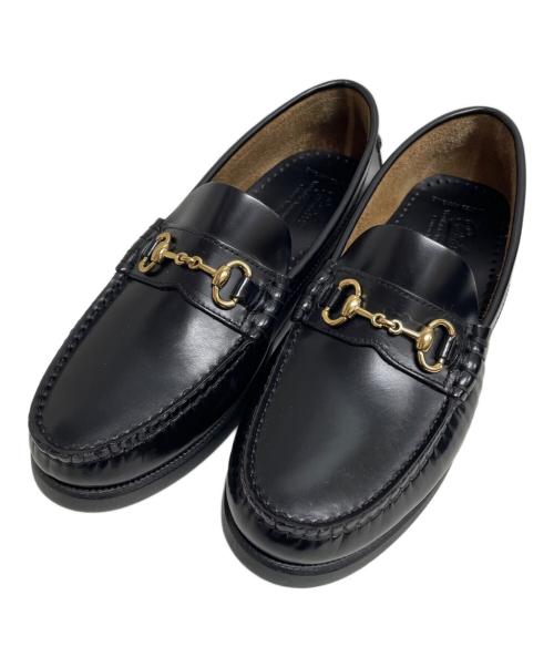 PARABOOT（パラブーツ）PARABOOT (パラブーツ) UNITED ARROWS (ユナイテッドアローズ) ビットデッキローファー ブラック サイズ:SIZE 5の古着・服飾アイテム
