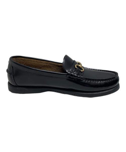 PARABOOT（パラブーツ）PARABOOT (パラブーツ) UNITED ARROWS (ユナイテッドアローズ) ビットデッキローファー ブラック サイズ:SIZE 5の古着・服飾アイテム