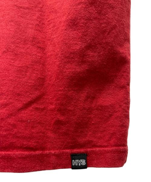 Hysteric Glamour（ヒステリックグラマー）Hysteric Glamour (ヒステリックグラマー) HYS STARS Tシャツ レッド サイズ:Ｌの古着・服飾アイテム