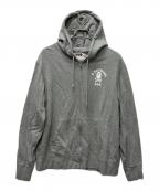 A BATHING APE PIRATE STOREアベイシングエイプ パイレーツストア）の古着「ジップパーカー」｜グレー