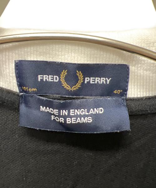 FRED PERRY（フレッドペリー）FRED PERRY (フレッドペリー) BEAMS (ビームス) ポロシャツ ブラック サイズ:４０の古着・服飾アイテム