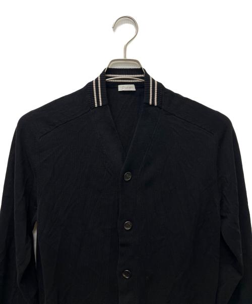 Cruciani（クルチアーニ）Cruciani (クルチアーニ) カーディガン ブラック×ベージュ サイズ:４８の古着・服飾アイテム