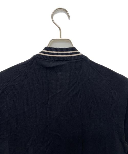 Cruciani（クルチアーニ）Cruciani (クルチアーニ) カーディガン ブラック×ベージュ サイズ:４８の古着・服飾アイテム