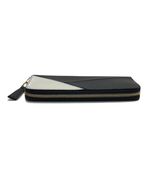 LOEWE（ロエベ）LOEWE (ロエベ) パズルラウンドジップウォレット グレーの古着・服飾アイテム