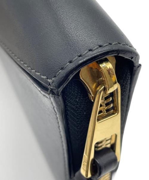 LOEWE（ロエベ）LOEWE (ロエベ) パズルラウンドジップウォレット グレーの古着・服飾アイテム